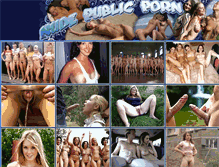 Tablet Screenshot of nudepublicporn.com